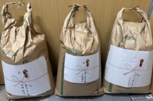 立正佼成会様お米